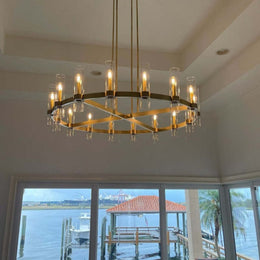 Ravelle Round Chandeliers 36