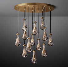 Load image into Gallery viewer, Rain Round Modern Chandelier Light
