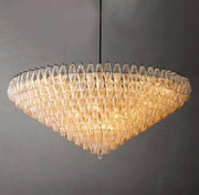 Chiaray Glass Multi-Tier Round Chandelier 61