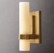 Ravelle Milk Glass  Sconce