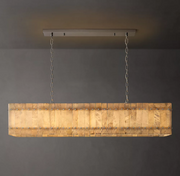 San Marco Alabaster Linear Chandelier 54