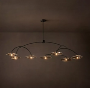 Lily Clear Glass Round Chandelier 54