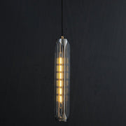 Postmodern Ashtray Crystal Tube Pendant 15