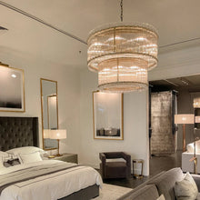 Load image into Gallery viewer, Modern San Marco Two-tier Round Luxury Chandelier 48&quot;
