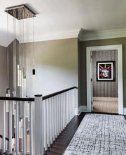 Aria Light Luxury Glacier Bubble Crystsal Chandelier