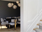 Melrose Metallic Bubble Pendant Light