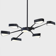 Ursa Black Chrome Contemporary Retro Chandelier