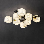 Alabaster Cluster Ceiling Lamp