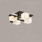 Alabaster Cluster Ceiling Lamp