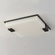 Square Alabaster Ceiling Lamp