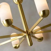 Moonshade Natural Alabaster Multi-Light Chandelier