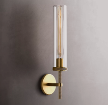 Load image into Gallery viewer, Lambeth Knurled Grand Sconce Modern Living Room Wall Lamp
