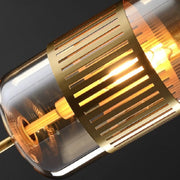 U-shaped Brass Bedroom Pendant Light Modern Lighting