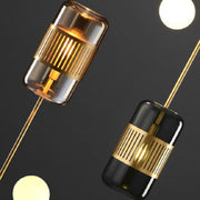 U-shaped Brass Bedroom Pendant Light Modern Lighting