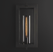 Load image into Gallery viewer, Devaux Grand Square Sconce Modern Wall Sconce
