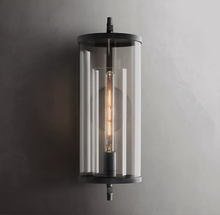 Load image into Gallery viewer, Devaux Grand Round Sconce Modern Stairwell Wall Sconce