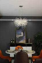 Load image into Gallery viewer, Elsa Crystal Droplet Branch Chandelier Light for Dining Room