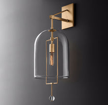 Load image into Gallery viewer, Fulcrum Brass Grand Modern Wall Sconce Lighting Fixtures 29&quot;