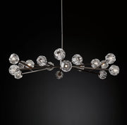 Boule De Cristal Clear Glass Ball Modern Round Chandelier Light 60