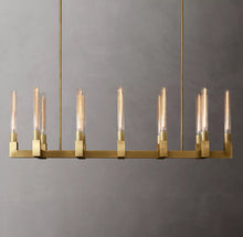 Load image into Gallery viewer, Cannele Linear Candlestick Linear Chandelier Light 55&quot;