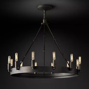 Vintage Filament Round chandelier 63