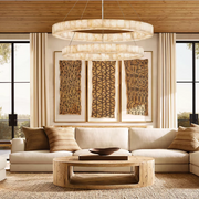 Rivage 2-Tier Round Chandelier 60