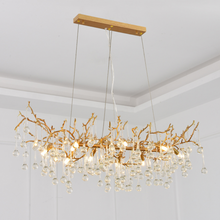 Load image into Gallery viewer, Louise Clear Crystal Branch Chandelier, Unique Chandelier Designs
