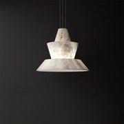 Linden Alabaster Dining Kitchen Island Pendant Light