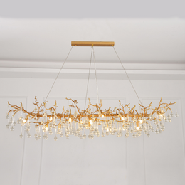 Louise Clear Crystal Branch Chandelier, Unique Chandelier Designs