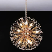 Load image into Gallery viewer, Modern Crystal Globe Satellite Chandelier Light
