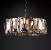 Harlowe Crystal Round Chandelier Light 31