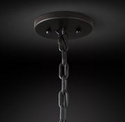 Harlowe Crystal Round Chandelier Light 31