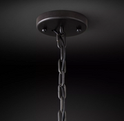 Harlowe Crystal Round Chandelier Light 19