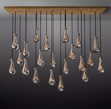 Load image into Gallery viewer, Rain Linear Modern Dining Room Chandelier Light 72&quot;