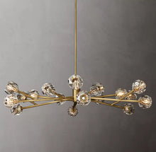 Load image into Gallery viewer, Boule De Cristal Clear Glass Ball Modern Round Chandelier Light 60&quot;