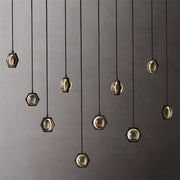 Éclatant Planet Linear Chandelier, Modern lights decoration