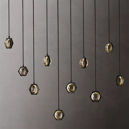 Éclatant Planet Linear Chandelier