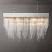 Whitely Square Chandelier 54'', Luxury Home Decor Lamp