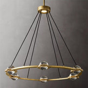 Éclatant Planet Modern Round Chandelier