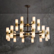 Load image into Gallery viewer, Morala Marble Round Chandelier
