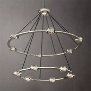 Éclatant 2-Tier Round Chandelier 48