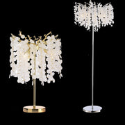 Paul Modern Clear Crystal Standing Floor Lamp