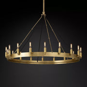 Filament Vintage Round chandelier 38