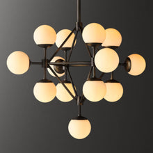 Load image into Gallery viewer, Marley Cluster Globe Chandelier 33&quot;, Ball Modern Decorative Led Chandelier for Home
