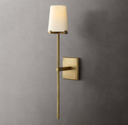 Pauillac Torch Fabric Shade Wall Sconce