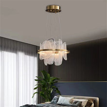 Load image into Gallery viewer, Lucas Kitchen Crystal Glass Round Chandelier