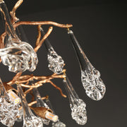 Modern Branch Chandelier Light Drop Flower D34