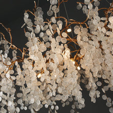Load image into Gallery viewer, Modern Branch Chandelier Light With Clear Small Round Leaves