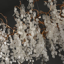 Load image into Gallery viewer, Modern Branch Chandelier Light With Clear Small Round Leaves
