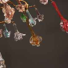 Load image into Gallery viewer, Modern Colorful Crystal Flower Drop Branch Chandelier Light